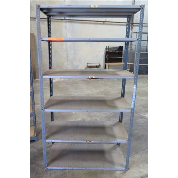 Adjustable 5-Tier Metal Shelving Unit  47" x 24" x 84" Tall