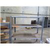 Image 2 : Adjustable 5-Tier Metal Shelving Unit  47" x 24" x 84" Tall
