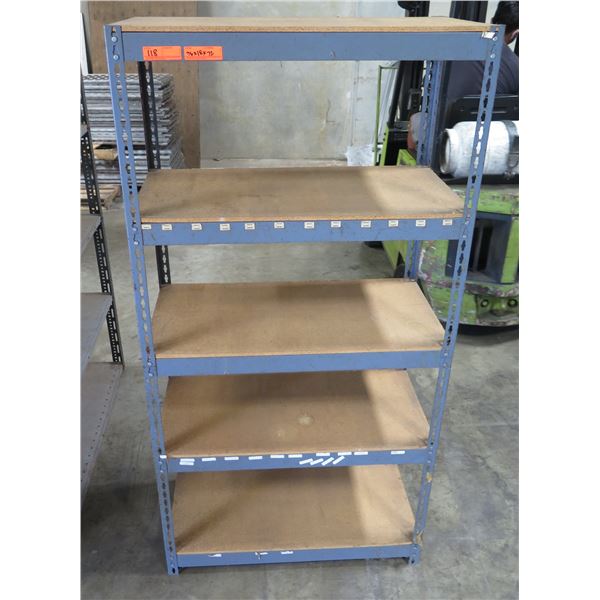 Adjustable 5-Tier Metal Shelving Unit  36"x18"x76"