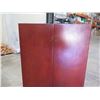 Image 3 : Shirokiya Wood Vanity Table w/ 3 Drawers & Attached Tri-Fold Mirror 24"x14"x60"