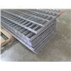 Image 2 : Qty Approx. 30 Expanded Metal Wire Framing or Mounted Racks