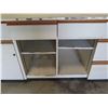 Image 3 : Shop Table w/ White Top, 4 Undershelves & 7 Drawers 72"x36"x36"