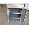 Image 6 : Metal Shop Table w/ Top Shelf, Locking 2 Door Cabinet & Drawer 35"x30"x53"