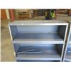 Image 2 : Qty 2 Metal Adjustable Shelves 37"x16"x47"