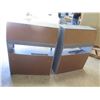 Image 8 : Qty 2 Metal Adjustable Shelves 37"x16"x47"
