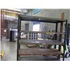 Image 2 : Black Metal Adjustable 10 Tier Shelf 36"x19"x94"