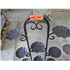 Image 2 : Qty 2 Wrought Iron Display Stands w/ 8 Small Candleholders