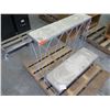 Image 2 : Gray Metal 2-Tier Display Stand 36" x 21" x 32"H