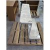 Image 3 : Gray Metal 2-Tier Display Stand 36" x 21" x 32"H