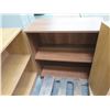 Image 2 : Qty 4 Pressed Wood 2-Tier Shelving Units 28"x12"x30"