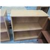 Image 4 : Qty 4 Pressed Wood 2-Tier Shelving Units 28"x12"x30"