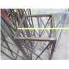 Image 10 : Qty 4 Metal Open Top Stands 26"D x 48" & 60"H