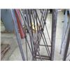 Image 3 : Qty 4 Metal Open Top Stands 26"D x 48" & 60"H