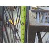 Image 8 : Qty 4 Metal Open Top Stands 26"D x 48" & 60"H