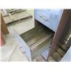 Image 8 : Qty 2 Metal 4 Drawer File Cabinet & 9 Compartment Top Shelf 52"H