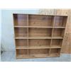 Image 2 : Large Tall 9-Section Wall Shelving Unit 72"W x 12"D x 78" Tall