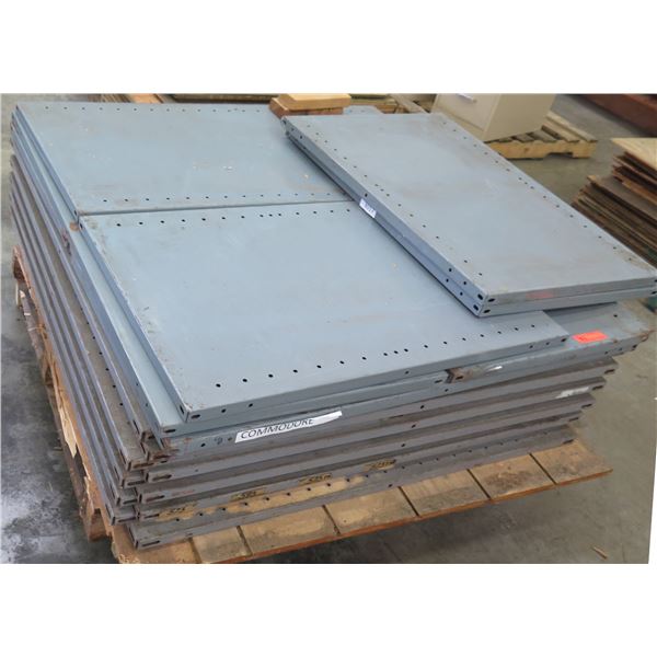 Pallet Multiple Metal Shelving Panels
