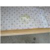 Image 10 : Qty 2 Small Wooden 2 Tier Shelf 36"x15"x30"