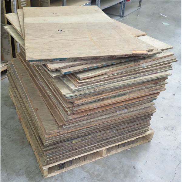 Pallet Multiple Plywood Sheets 36"x30"