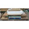 Image 1 : Pallet Multiple Wood Planks 34" L x 2"W  x 4" & Misc Lengths