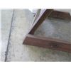 Image 8 : Qty 2 Hexagon White Stands & Wood-Framed Slanted Display Board