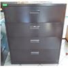 Image 1 : Mosler Harbor Metal 4 Drawer Lateral Legal File Cabinet 41"x19"x50"H