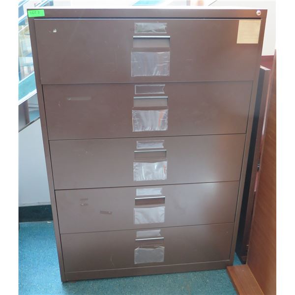 Harbor Universal Metal 5 Drawer Lateral Legal File Cabinet 41"x19"x60"H