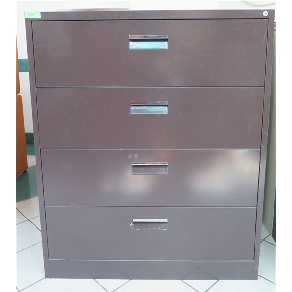 Mosler Harbor Metal 4 Drawer Lateral Legal File Cabinet 41"x19"x50"H