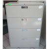 Image 1 : Metal 4 Drawer Lateral Legal File Cabinet 36"x19"x53"H