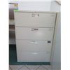Image 2 : HON Metal 4 Drawer Lateral Legal File Cabinet 36"x19"x53"H