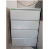Image 1 : Beige Metal 4 Drawer Lateral Legal File Cabinet