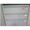 Image 4 : Beige Metal 3 Drawer Lateral Legal File Cabinet