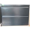 Image 1 : Gray Metal 2 Drawer Lateral Legal File Cabinet