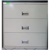 Image 1 : Beige Metal 3 Drawer Lateral Legal File Cabinet