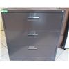Image 1 : Mosler Harbor Brown Metal 3 Drawer Lateral Legal File Cabinet