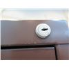 Image 2 : Brown Metal 3 Drawer Lateral Legal File Cabinet