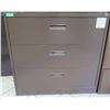 Image 1 : Harbor Universal Beige Metal 3 Drawer Lateral Legal File Cabinet