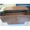 Image 2 : Brown Metal 3 Drawer Lateral Legal File Cabinet