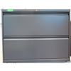 Image 1 : HON Gray Metal 2 Drawer Lateral Legal File Cabinet