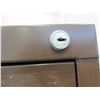 Image 2 : Brown Metal 3-Drawer Lateral Legal File Cabinet 36"x19"x39"