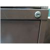 Image 2 : Harbor Universal Brown Metal 3-Drawer Lateral Legal File Cabinet 36"x19"x39"