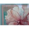 Image 3 : Floral Art Print Signed by Artist Carli Oliver Matted & Wood-Framed 42"x35"