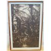 Image 1 : Black & White Art Print Matted & Wood-Framed 22"x32"