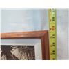 Image 8 : Black & White Art Print Matted & Wood-Framed 22"x32"