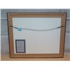 Image 8 : Certified Art Work Signed by Michael Colombo Matted & Wood-Framed 26"x22"