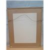 Image 8 : Abstract Art Work Signed by Artist Helen Gilbert 21/60 Matted & Framed 16"x19"