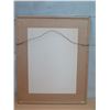 Image 8 : Abstract Art Work Signed by Artist Helen Gilbert 19/60 Matted & Framed 16"x19"