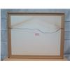 Image 8 : Floral Art Print Signed by Artist Bushnell (?) 44/100 Matted & Framed 37"x31"