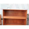 Image 2 : Wooden Shelving Unit w/ 2-Door Cabinet 34"x19"x71"