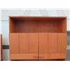 Image 2 : Wooden Shelving Unit w/ Cabinets 34"x19"x71"